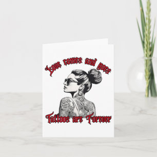 Womens Tattooed Single Woman Inked Woman For Anti  Card