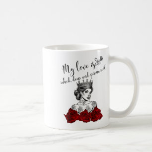 Womens Tattooed Single Woman Inked Woman For Anti  Coffee Mug