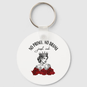 Womens Tattooed Single Woman Inked Woman For Anti Key Ring