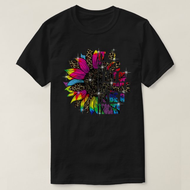 Womens Teacher Sunflower Mrs Berard VNeck  T-Shirt (Design Front)