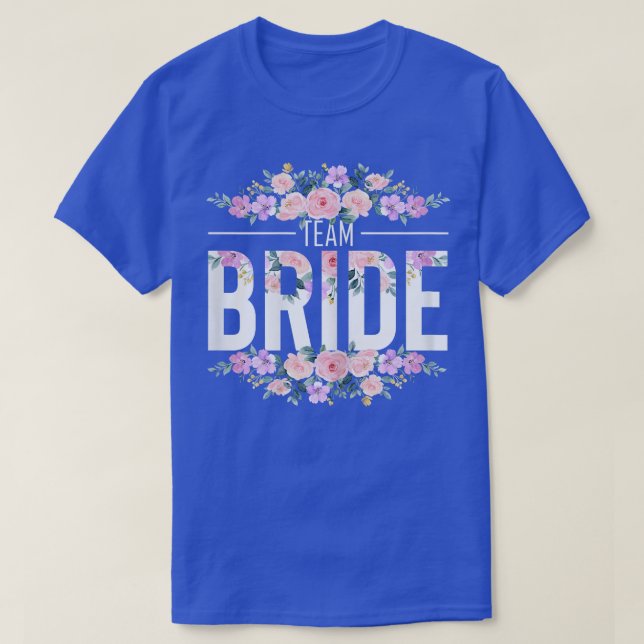 Womens Team Bride Bridesmaids JGA Party Wedding Gi T-Shirt (Design Front)