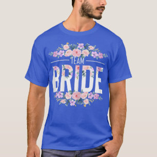 Womens Team Bride Bridesmaids JGA Party Wedding Gi T-Shirt