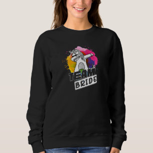 Womens Team Bride Women Bachelorette Hen Night Pa Sweatshirt