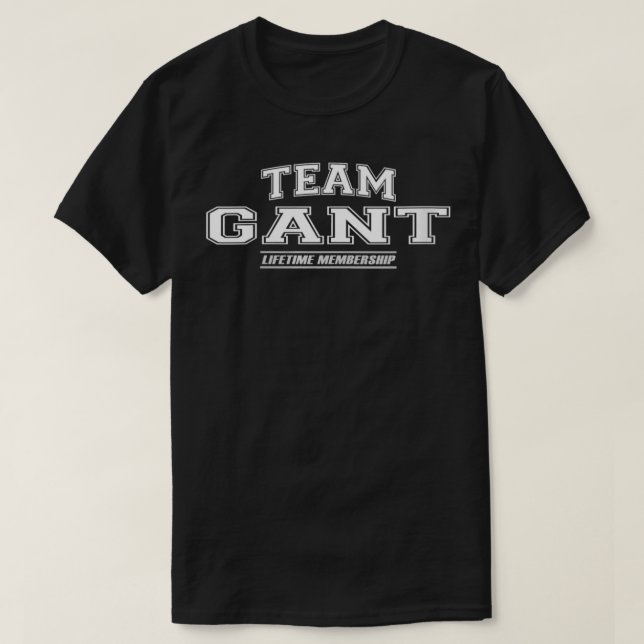 Womens Team Gant  Proud Family Surname, Last Name  T-Shirt (Design Front)