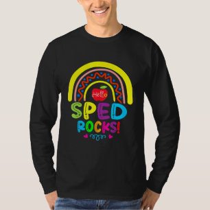 Womens Team Sped Team Special Education Teacher Ra T-Shirt