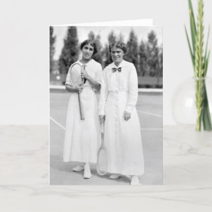 Women's Tennis Champions, 1913 Card