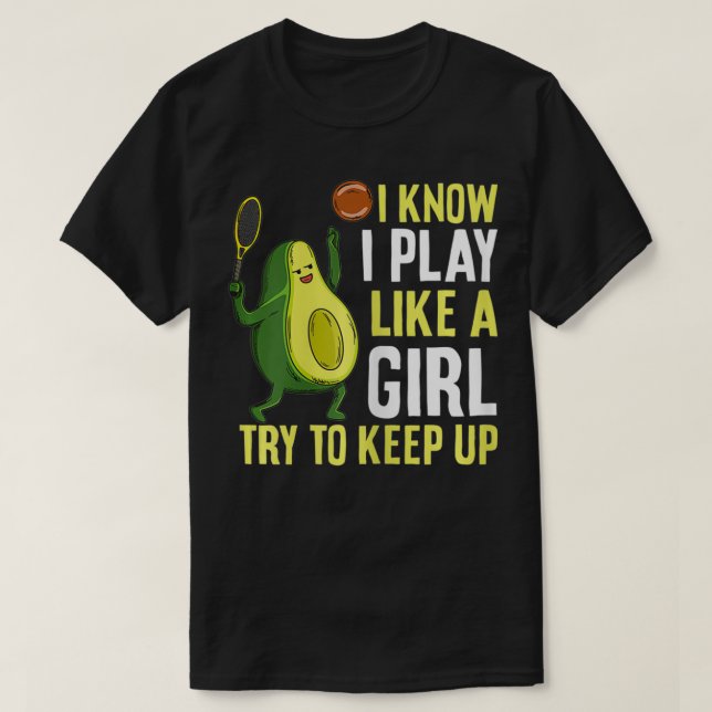 Womens Tennis Court Quote for your Tennis Lover Gi T-Shirt (Design Front)