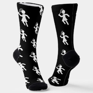 Women's Tennis Player Sports Socks