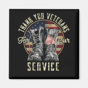 Womens Thank You Veterans For Your Service Veteran Magnet
