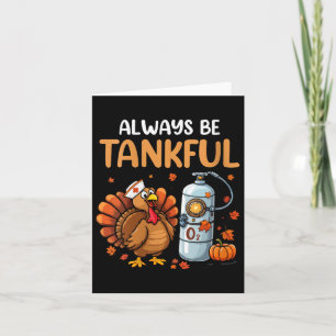Womens Thanksgiving Respiratory Therapy Therapist Card