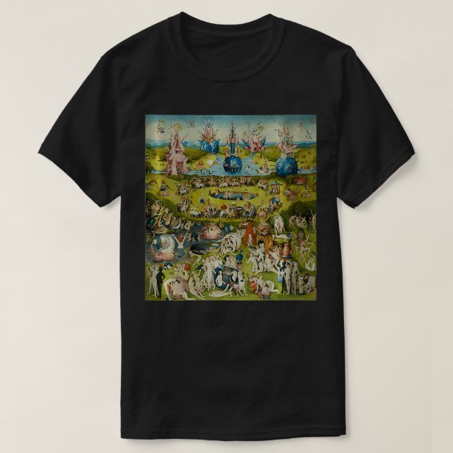 Womens The Garden of Earthly Delights Hieronymus B T-Shirt (Design Front)