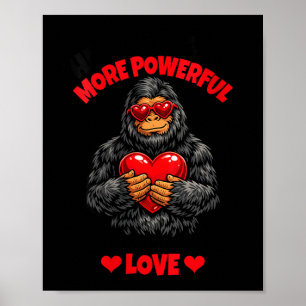 Women's the only thing more powerful than hate isW Poster
