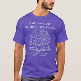 Womens The Tortured Teachers Department Teacher Al T-Shirt