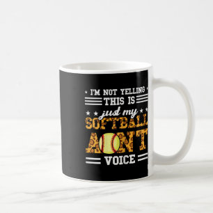 Womens This Is Just My Softll Aunt Voice Softll Au Coffee Mug