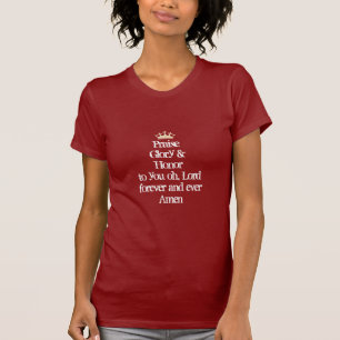 Women's Top T-Shirt-Praise & Honour