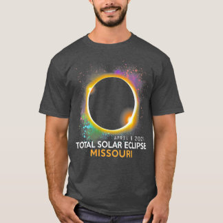 Womens Total Solar Eclipse 2024 Totality 040824 Mi T-Shirt