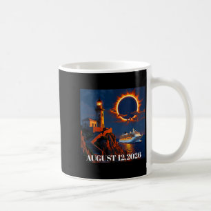 Womens Total Solar Eclipse 2026 Cruise Ship August Coffee Mug