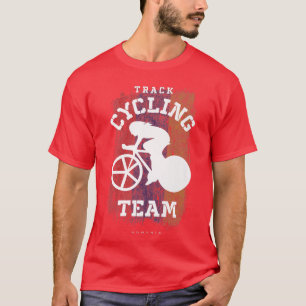 Womens Track Cycling Armenia Road Bike Speed Cycli T-Shirt
