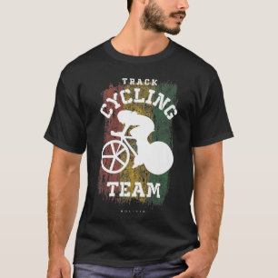 Womens Track Cycling Bolivia Road Bike Speed Cycli T-Shirt