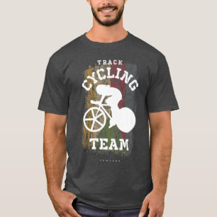 Womens Track Cycling Comoros Road Bike Speed Cycli T-Shirt