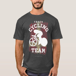 Womens Track Cycling Denmark Road Bike Speed Cycli T-Shirt