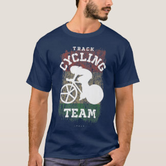 Womens Track Cycling Italy Road Bike Speed Cyclist T-Shirt