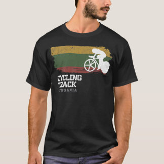 Womens Track Cycling Lithuania Road Bike Speed Cyc T-Shirt