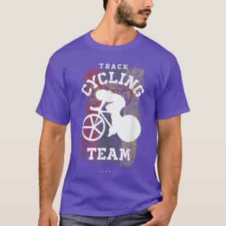 Womens Track Cycling Serbia Road Bike Speed Cyclis T-Shirt