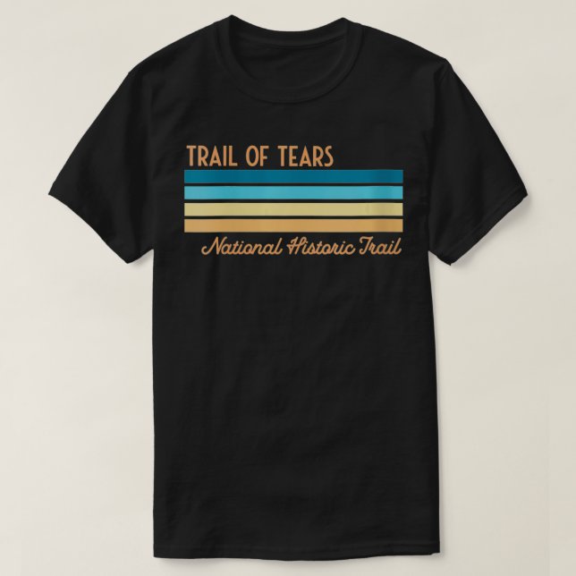 Womens Trail of Tears National Historic Trail VNec T-Shirt (Design Front)