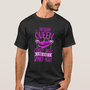 Womens Tritoon Queen Classy Sassy And A Bit Smart T-Shirt