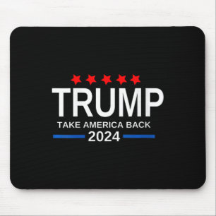 Womens Trump 2024 Take America Back Election The R Mouse Pad