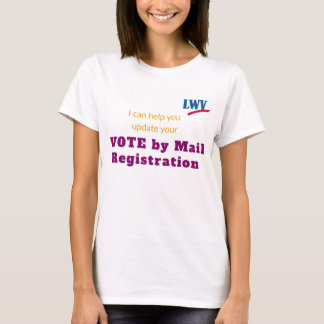 Womens Tshirt I Can Help You Update VBM