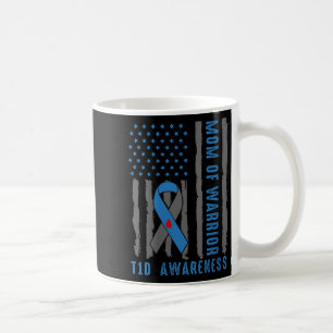 Womens Type 1 Diabetes Awareness T1d Warrior Type  Coffee Mug