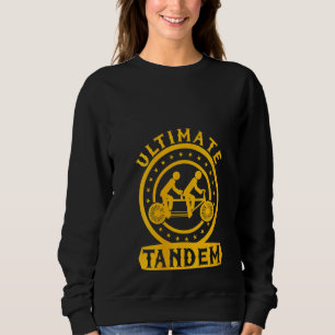 Womens Ultimate Tandem Bicycle Cycling Bike Cyclis Sweatshirt