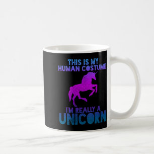 Womens Unicorn Shirt - People Costume Saying Funny Coffee Mug