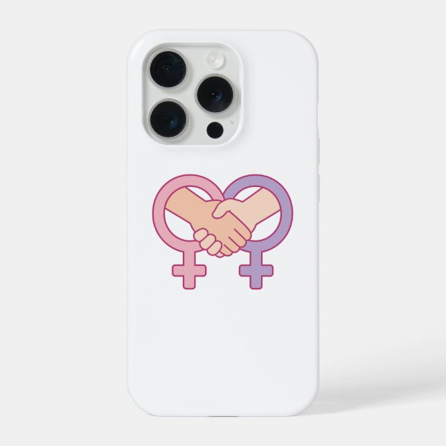 Women's Unity IWD Gift iPhone 15 Pro Case (Back)