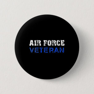 Womens Us Air Force, Usaf, Air Force Veterans Dist 6 Cm Round Badge