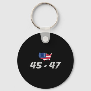 Womens Usa 45-47 ( Trump ) Key Ring