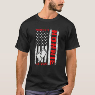 Womens Usa Flag Promoted To Nonnie Est 2023 Women T-Shirt