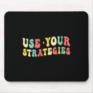 Womens Use Your Strategies Test Day Testing Exam S Mouse Pad