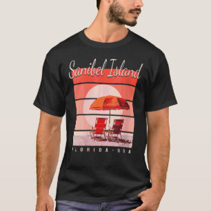 Womens Vacation In Florida United States At Sanibe T-Shirt