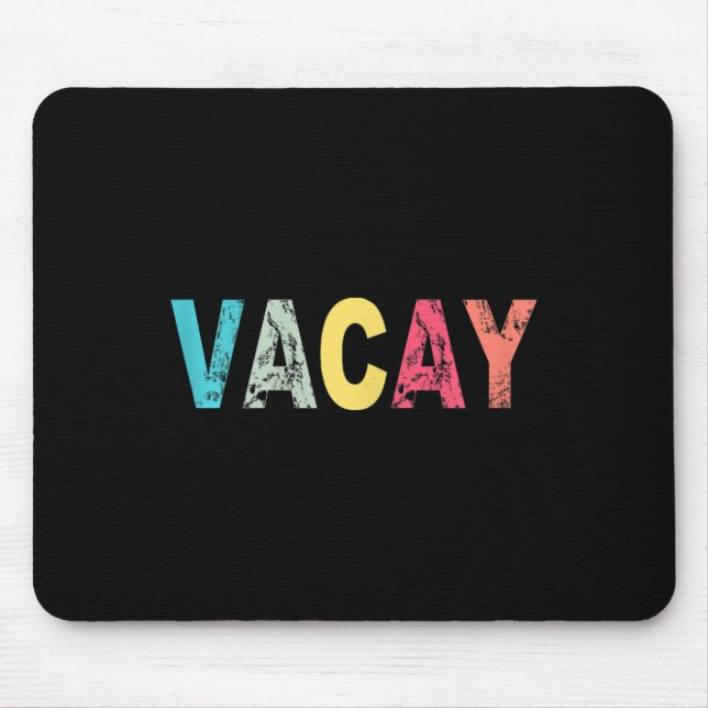 Womens Vacay Cute Summer Clothes  Mouse Pad (Front)
