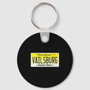 Womens Vailsburg Newark Nj City New Jersey License Key Ring