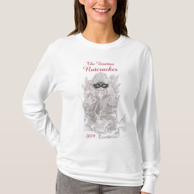 womens Venetian Nutcracker long sleeve shirt (Front)
