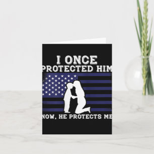 Womens Veterans Day American Flag Army Proud Milit Card