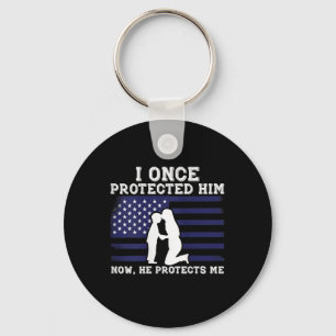 Womens Veterans Day American Flag Army Proud Milit Key Ring