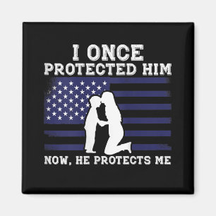 Womens Veterans Day American Flag Army Proud Milit Magnet