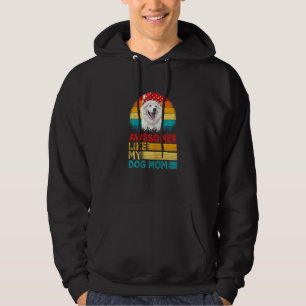 Womens Vintage Awesome Like My American Eskimo Mum Hoodie