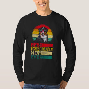 Womens Vintage Best Bernese Mountain Dad Ever Fath T-Shirt