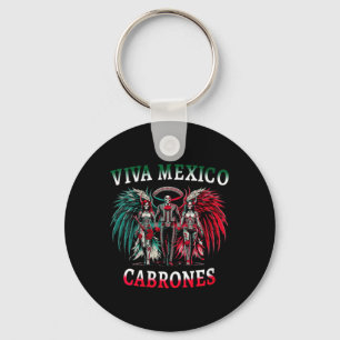 Womens Viva Mexico Dia De Los Muertos - Day Of The Key Ring